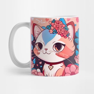 Spring Calico Mug